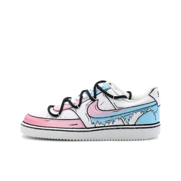 Кроссовки для скейтборда Court Vision 1 мужские низкие, синий/розовый Nike dh2987-101（team327-宇宙漫画） | blue