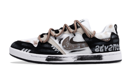 SB Alleyoop Скейтборд Кроссовки Мужские Низкие черный/коричневый Nike cj0882-100(team420-摩卡手记) | black