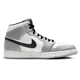 Баскетбольные кроссовки Air 1 Vintage Men Mid-Top Grey/White Jordan 554724-092(team10-书法墨竹) | gray