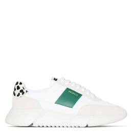 Axel Arigato Genesis Vintage Runner Sneakers, Brand Size 35 ( US Size 5 ) 84057-white/kale green
