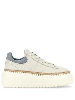Hogan H-Stripes leather sneakers 25193163