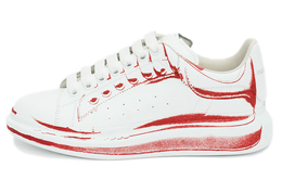 Кроссовки Alexander McQueen Oversized Sneaker 'White Lust Red Print' 662642wia4q9676