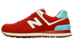 Кроссовки женские серии NB 574 с низким верхом, красные/синие/белые New Balance wl574spw