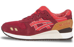 Кроссовки Asics Gel-Lyte III Burgundy Fiery Red hn514-2523