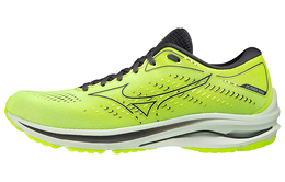 Кроссовки Wave Rider 25 мужские низкие неоново-желтые Mizuno j1gc210315