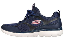 Кроссовки Summits Lifestyle женские с низким верхом синего цвета Skechers 149535-nvy