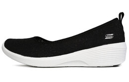 СПОРТ АКТИВНЫЙ Кроссовки для жизни женские низкие черные Skechers 23758-bkw