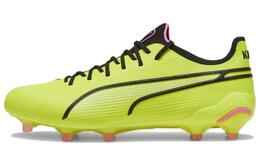 Кроссовки для футбола King Ultimate FG/AG женские зелёные чёрные Puma 107565-04 | green black