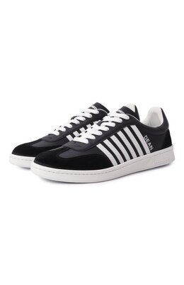 Кожаные кеды Boxer Dsquared2 snm0364/01504118