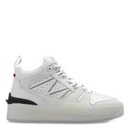 Moncler Pivot High-Top Lace Sneakers, Brand Size 35 (US Size 5) i109b4m00150m2554034
