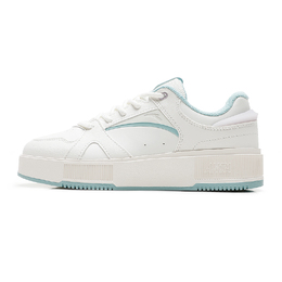 Кроссовки Anta Life Collection Skateboarding Shoes Women's Mid-top Ivory White/Misty Purple/Ice Water Green, зеленый 922428008-3 | ivory white/misty purple/ice water green