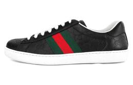 Кроссовки Gucci Ace 'Black Logo' 386750 cwcg0 1070