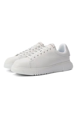 Кожаные кеды Emporio Armani x4x264/xf768