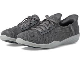 Кроссовки Skechers Newbury St - Our Time Hands Free Slip-Ins, угольный 9972264 | charcoal