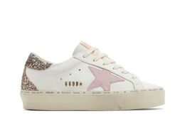 Кроссовки Golden Goose Wmns Hi Star White Antique Pink Glitter, белый gwf00119 f005335 11696