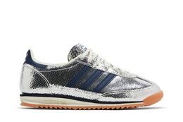 Кроссовки Adidas Wmns SL72 OG Silver Metallic Collegiate Navy, серебряный jh8654 | silver metallic collegiate navy