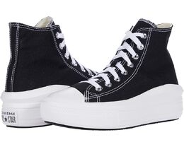 Кроссовки Converse Chuck Taylor All Star Move High Top Platform, цвет Black/Natural Ivory/White 9471008 | black/natural ivory/white