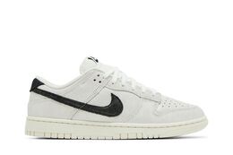 Кроссовки Nike Wmns Dunk Low SE White Glittery Suede, белый hq3502 100 | white glittery suede