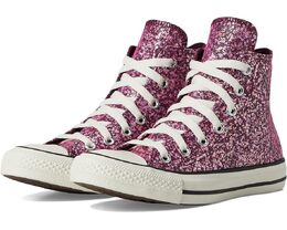 Кроссовки Converse Chuck Taylor All Star Glitter, цвет Orchid Abyss/Egret/Black 9989803 | orchid abyss/egret/black