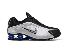 Кроссовки Nike Wmns Shox R4 Metallic Silver Racer Blue, серебряный ar3565 006 | metallic silver racer blue