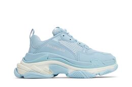 Кроссовки Balenciaga Wmns Triple S Sneaker Light Blue, синий 524039 w2ca7 4090