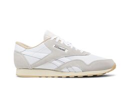 Кроссовки Reebok JJJJound x Classic Nylon White, белый fy6070 1733108956 goatcampaign