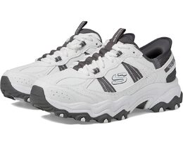 Кроссовки Skechers Stamina AT Hands Free Slip-In Sneaker, цвет White/Gray 9972378 | white/gray