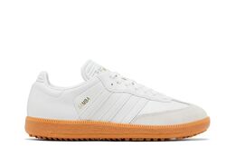 Кроссовки Adidas Samba Spikeless Golf Crystal White Gum, белый ih5169 | crystal white gum