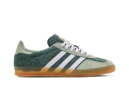 Кроссовки Adidas Gazelle Indoor Mineral Green Silver Dawn, зеленый ji0323 | mineral green silver dawn