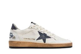 Кроссовки Golden Goose Ball Star White Dusty Blue, белый gmf00117 f006166 11878 | white dusty blue