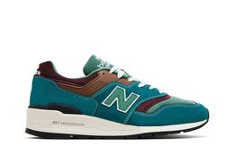 Кроссовки New Balance Teddy Santis x 997 Made in USA Vintage Teal Jade, бирюзовый u997tb | vintage teal jade