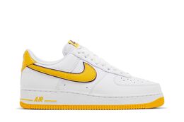 Кроссовки Nike Kobe Bryant x Air Force 1 Low Retro QS Lakers Home, желтый fz1151 100 | lakers home
