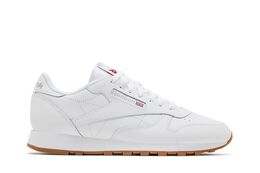 Кроссовки Reebok Classic Leather White Grey Gum, белый 100008491