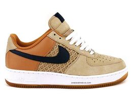 Кроссовки Nike Air Force 1 Low Premium Birds Nest, коричневый 318775 241 | birds nest