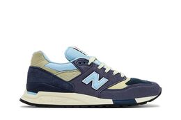 Кроссовки New Balance Teddy Santis x 998 Made in USA Navy Chrome Blue, синий u998cb | navy chrome blue