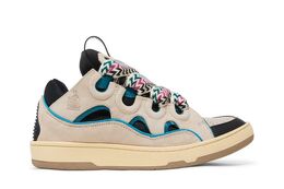 Кроссовки Lanvin Curb Sneakers Ecru Black, кремовый fm skrk11 drag h220210 | ecru black