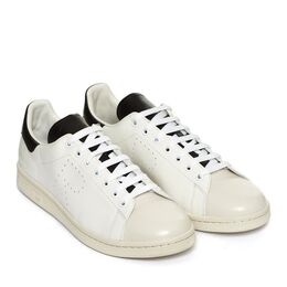 Кроссовки Adidas Raf Simons x Stan Smith Optic White Black, белый bb6733 | optic white black