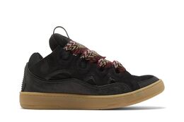 Кроссовки Lanvin Curb Leather and Glitter Sneakers Black, черный fm skrk11 drlx a2210 | black