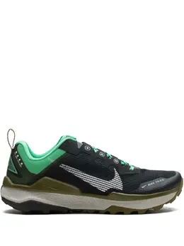 Кроссовки React Wildhorse 8 Black/White/Spring Green Nike, черный 28413554 | черный
