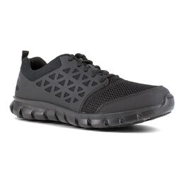 Мужские кроссовки Reebok Work Sublite с мягким носком для защиты от электростатических разрядов, черный 37636743 | black