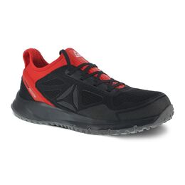 Мужские кроссовки Reebok Work All Terrain со стальным носком, цвет Black Red 84955006 | black red
