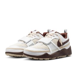 Кроссовки унисекс Travis Scott x Nike Zoom Field Jaxx, белый/коричневый hq3073 100 | light chocolate