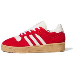 Кроссовки Adidas Rivalry 86 Low Better Scarlet, красный id8410 | red and white