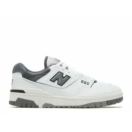 Кроссовки New Balance 550 White Dark Grey, полнота D, размер 5.5US / 38EUR, серый 4316586899