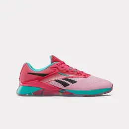 Кроссовки Reebok Nano X4, полнота 10 (RU)/ на широкую стопу, размер US 7 (EU 37.5 / 24 см), розовый 103721352603