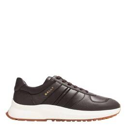 Bally Darsyl Grained Leather Low-Top Sneakers, Brand Size 5 ( US Size 6 ) msk09s-u804
