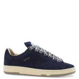 Lanvin Lite Curb Low-Top Sneakers, Brand Size 36 ( US Size 5 ) fw-skdk0b-vesu-a23-dark blue