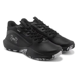 Баскетбольные кроссовки Lockdown 7 Under Armour, черный 1056201/18836 | black/white