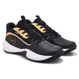 Баскетбольные кроссовки Lockdown 7 Under Armour, черный 1056201/33009 | black/gold