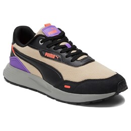 Беговые кроссовки Run tamed Puma, бежевый 5273710/87727 | beige/black/purple